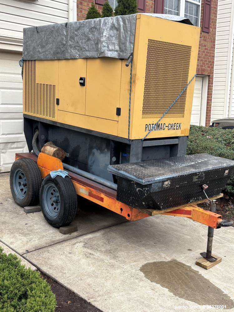 Used Olympian D90P1 Trailer-Mounted Diesel Generator – 90 kW, Perkins Engine, 258 Hours