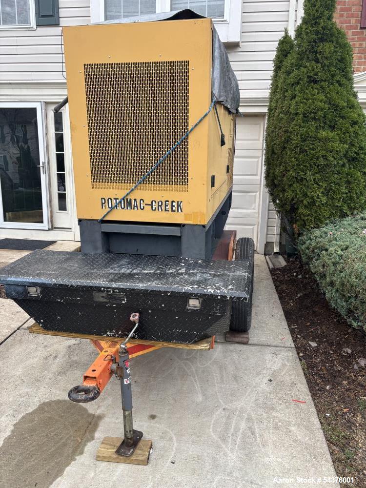 Used Olympian D90P1 Trailer-Mounted Diesel Generator – 90 kW, Perkins Engine, 258 Hours