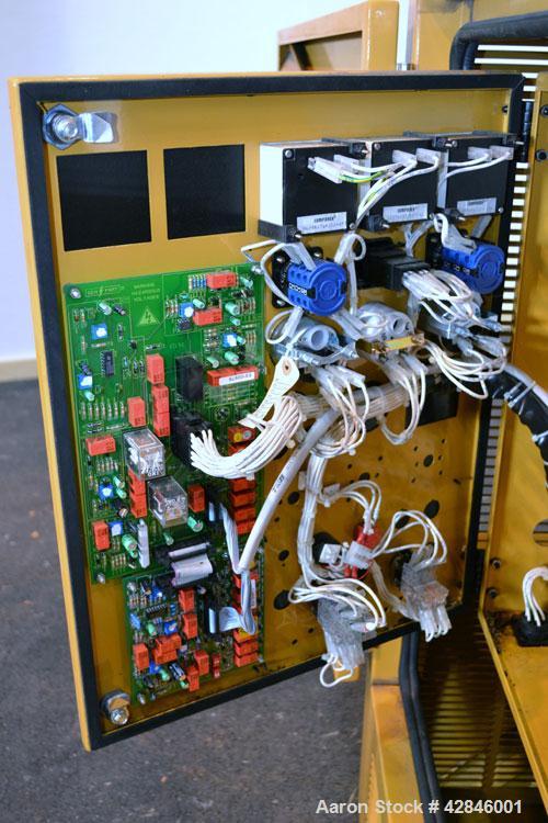 Used CAT / Olympian 100 kW natural gas generator set, model G100F1 SN- E4640A/001. 3/60/120/208V. 400 Amp main-line circuit breaker. Weather Enclosure.195 hours. Year 1999.