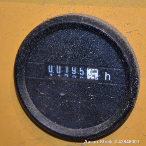 Used CAT / Olympian 100 kW natural gas generator set, model G100F1 SN- E4640A/001. 3/60/120/208V. 400 Amp main-line circuit breaker. Weather Enclosure.195 hours. Year 1999.
