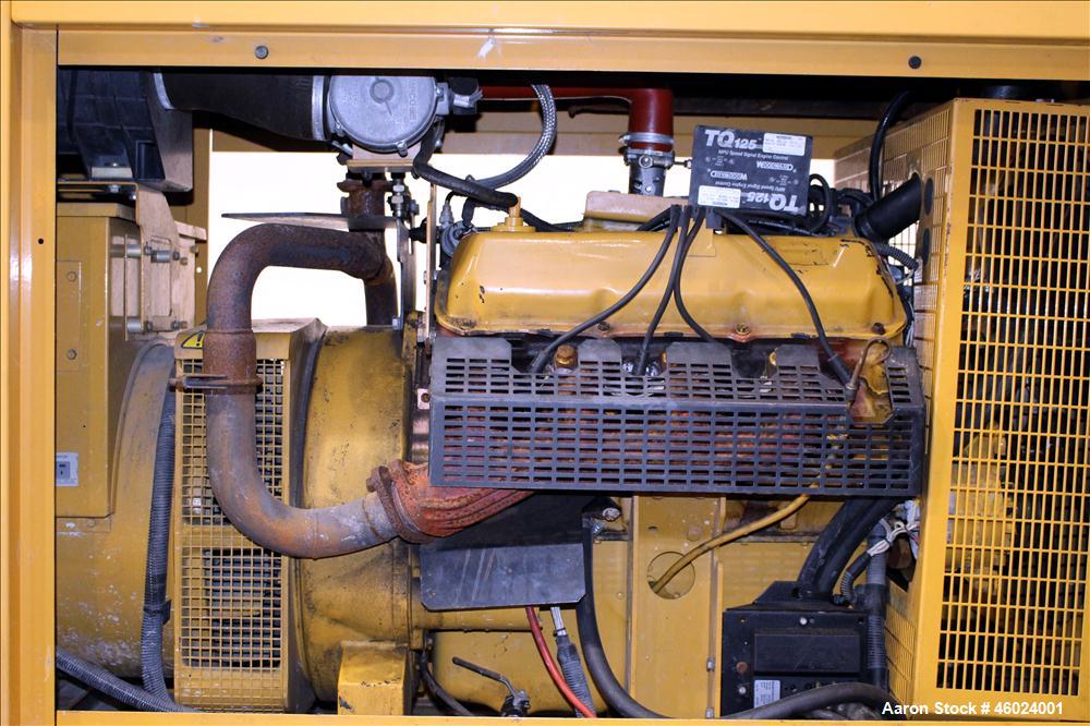 Used Caterpillar / Olympian 100 kW natural gas generator, model G100F1. Ford LS