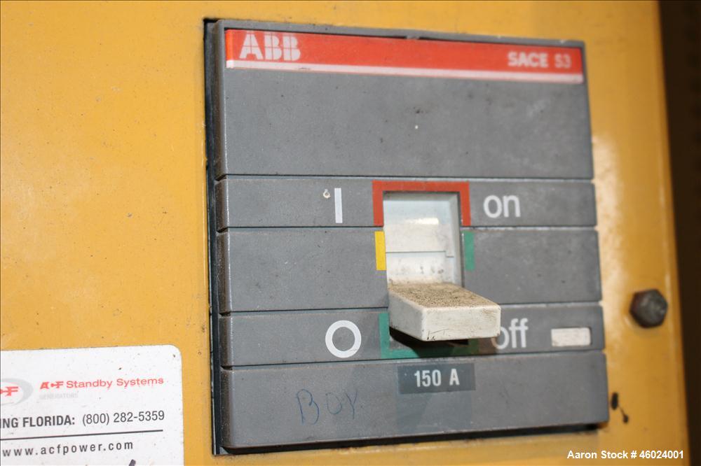 Used Caterpillar / Olympian 100 kW natural gas generator, model G100F1. Ford LS