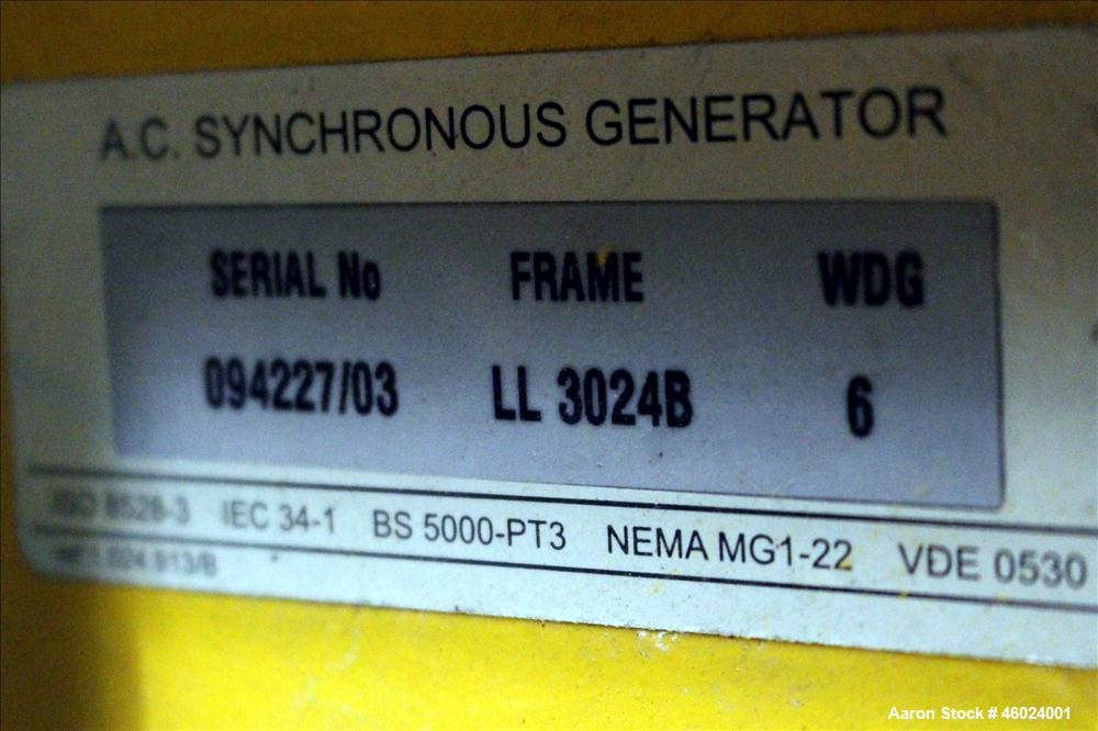 Used Caterpillar / Olympian 100 kW natural gas generator, model G100F1. Ford LS