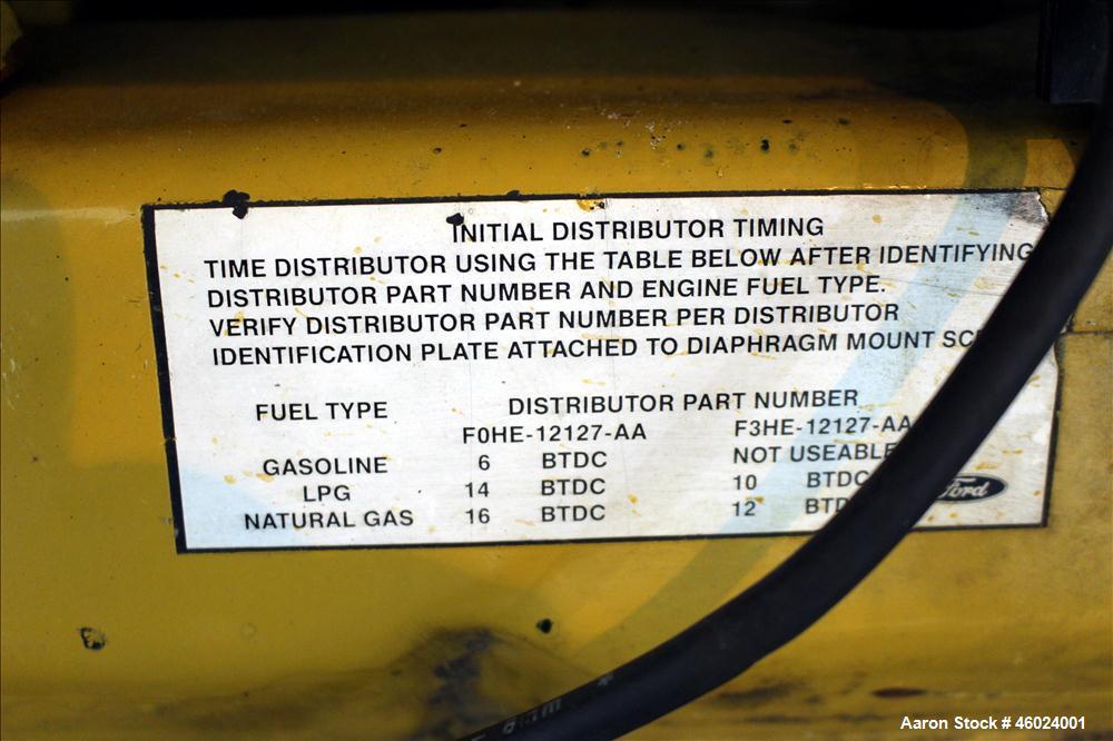 Used Caterpillar / Olympian 100 kW natural gas generator, model G100F1. Ford LS