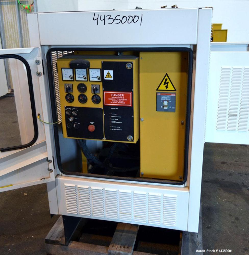 Used Caterpillar / Olympian 100 kW standby (85kW prime) natural gas generator set, model G100F3, SN- OLY00000HNFC00829. Ford model WSG1068 engine rated 162.7 HP @ 1800 RPM. 3/60/120/208V, reconnectab...