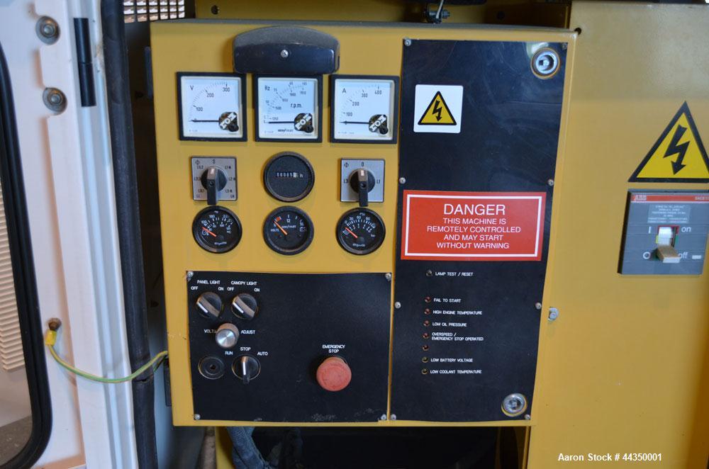 Used Caterpillar / Olympian 100 kW standby (85kW prime) natural gas generator set, model G100F3, SN- OLY00000HNFC00829. Ford model WSG1068 engine rated 162.7 HP @ 1800 RPM. 3/60/120/208V, reconnectab...