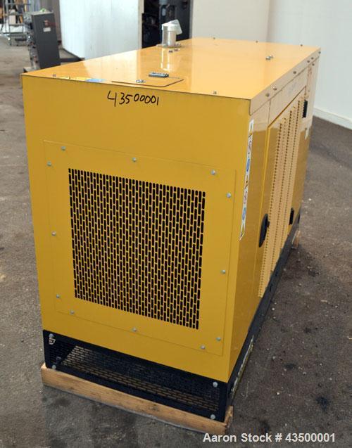 New- CAT / Olympian G20G1 20kW natural gas generator set. GM engine 3.0L rated 50 HP @ 1800 RPM SN-GMW00334. 3/60/277/480V 12 lead re-connectable. Main-line circuit breaker. Weather protective enclos...