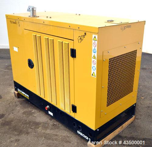 New- CAT / Olympian G20G1 20kW natural gas generator set. GM engine 3.0L rated 50 HP @ 1800 RPM SN-GMW00334. 3/60/277/480V 12 lead re-connectable. Main-line circuit breaker. Weather protective enclos...