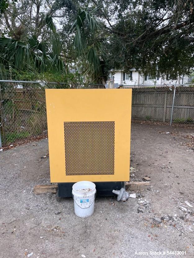 Used Olympian G60F3 Natural Gas Generator – 60 kW Standby Power Generator with Weather Enclosure (Low Hours)