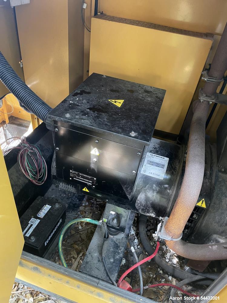 Used Olympian G60F3 Natural Gas Generator – 60 kW Standby Power Generator with Weather Enclosure (Low Hours)