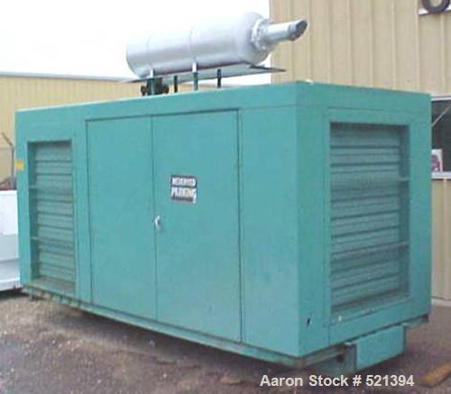 USED: Onan/Allis Chalmers 125 kw diesel generator set, model 125.0DYD-15R/187784. Powered by an Allis Chalmers diesel engine, model 685T,with 1271 hours since new in 1980. Set is totally enclosed, wi...