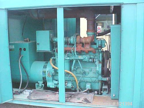 USED: Onan/Allis Chalmers 125 kw diesel generator set, model 125.0DYD-15R/187784. Powered by an Allis Chalmers diesel engine, model 685T,with 1271 hours since new in 1980. Set is totally enclosed, wi...