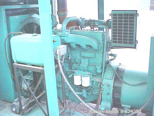 USED: Onan/Allis Chalmers 125 kw diesel generator set, model 125.0DYD-15R/187784. Powered by an Allis Chalmers diesel engine, model 685T,with 1271 hours since new in 1980. Set is totally enclosed, wi...
