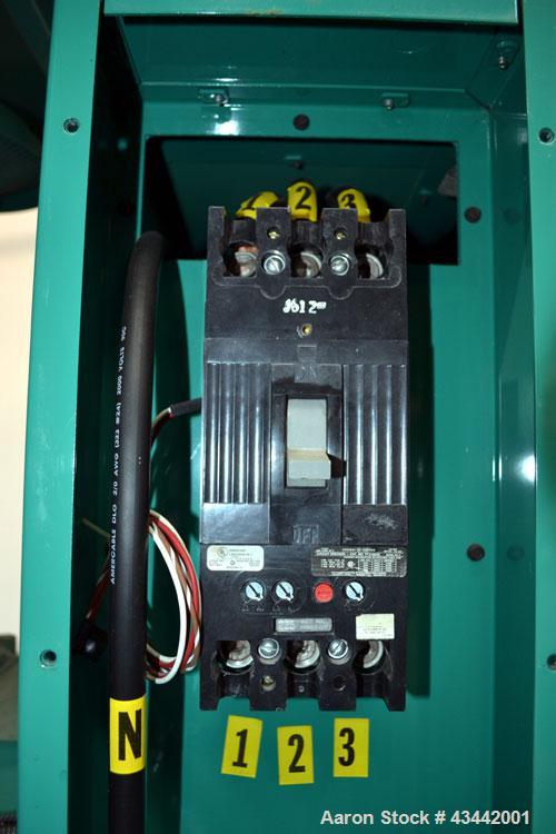 Used Cummins Onan 125 kW diesel generator set.Cummins model 125DGEA SN0B960598871.Cummins 6CT8.3-G engine rated 207 HP at 1800 RPM SN-45310956. 3/60/277/480V. 225 Amp main-line circuit breaker. Weath...