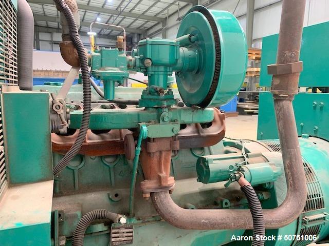 Used Onan Natural 55 KW Gas Generator. Model 55SKBL291838