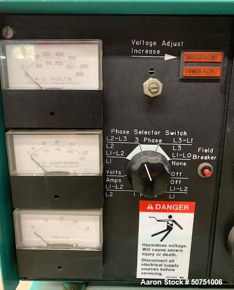 Used Onan Natural 55 KW Gas Generator. Model 55SKBL291838