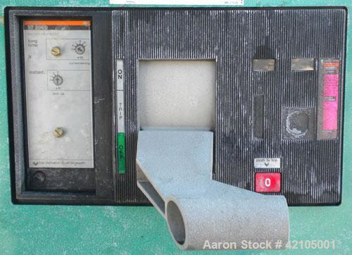 Used Cummins Onan 750 kW Standby Diesel Genset, Model 750DFJA. Cummins model KTA38-G1 engine rated 1135 HP @ 1800 RPM. Engine SN-33124087. 3/60/277/480V, 2500 Amp main-line circuit breaker. Block hea...