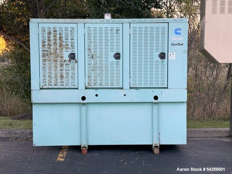 For Sale: 125 kW Cummins Diesel Generator w/ Enclosure – 889 Hours