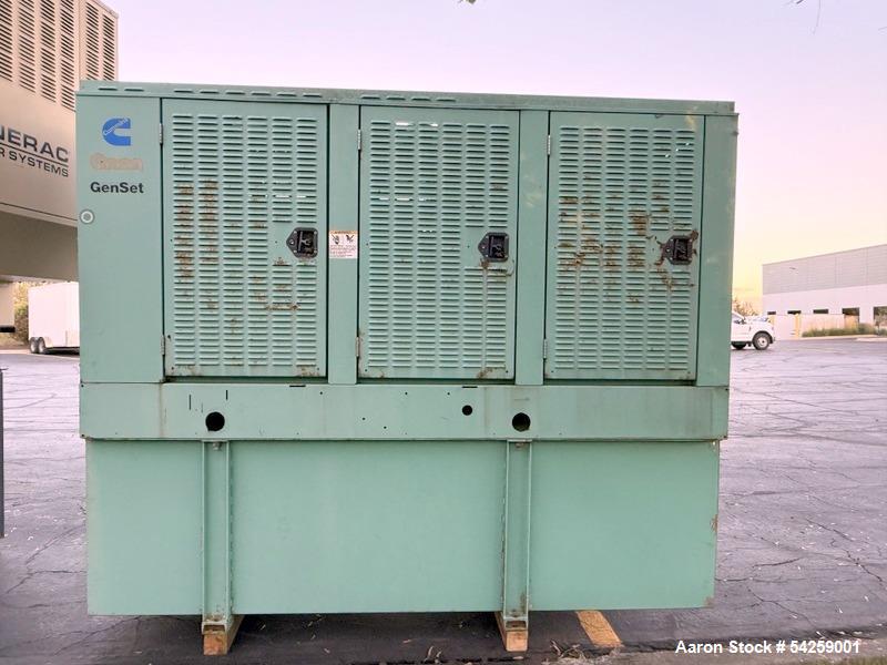 For Sale: 125 kW Cummins Diesel Generator w/ Enclosure – 889 Hours