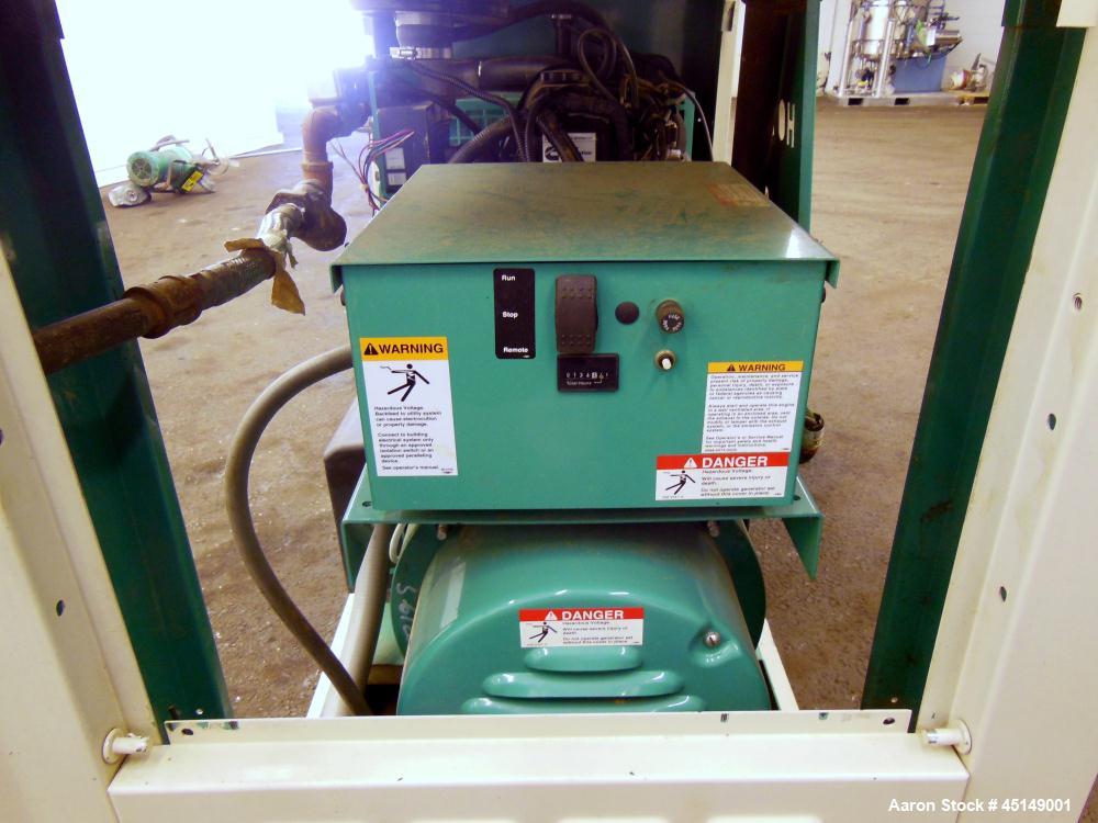 Used Cummins Onan 20kW RS 20000 natural gas generator set, model 20GGDB-4378, SN-G040675187. Ford LRG425 engine, SN-1309583. 1/60/240V. Weather enclosure. 135 hours. Yr 2004. Passed load test 6/27/13