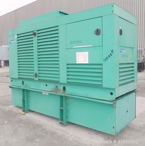 Used Cummins 230 kW standby (210 kW prime) diesel generator set, model DFAB-5563454, serial #G020390034. Cummins LTA10-G1 rated 380 hp @ 1800 rpm, serial #35062709. 3/60/277-480V with PMG. (3) Circui...