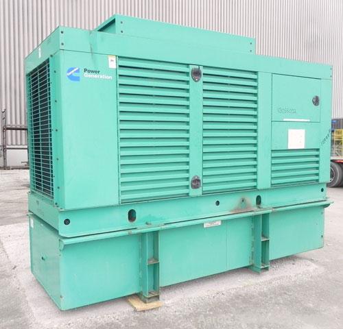 Used Cummins 230 kW standby (210 kW prime) diesel generator set, model DFAB-5563454, serial #G020390034. Cummins LTA10-G1 rated 380 hp @ 1800 rpm, serial #35062709. 3/60/277-480V with PMG. (3) Circui...