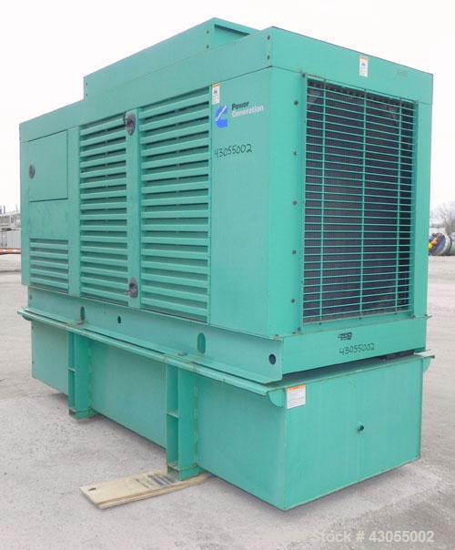 Used Cummins 230 kW standby (210 kW prime) diesel generator set, model DFAB-5563454, serial #G020390034. Cummins LTA10-G1 rated 380 hp @ 1800 rpm, serial #35062709. 3/60/277-480V with PMG. (3) Circui...