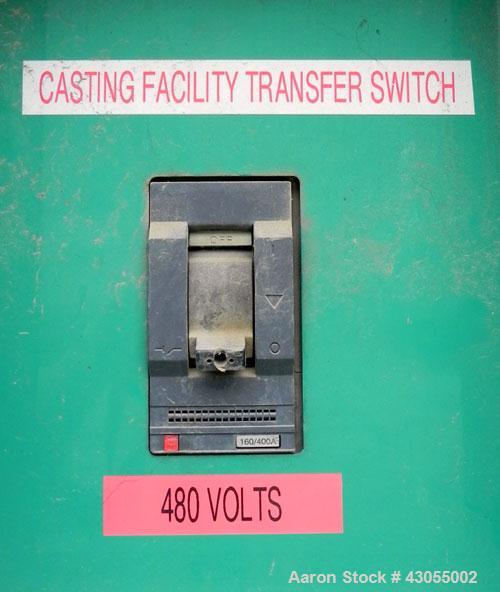 Used Cummins 230 kW standby (210 kW prime) diesel generator set, model DFAB-5563454, serial #G020390034. Cummins LTA10-G1 rated 380 hp @ 1800 rpm, serial #35062709. 3/60/277-480V with PMG. (3) Circui...