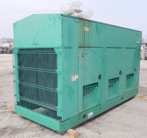 Used Cummins 500 kW standby (455kW prime) diesel generator set, model DFEK-5706978D SN-F050792988. Cummins QSX-15-G9 rated 755 hp @ 1800 rpm, EPA Tier II certified. 3/60/277-480V with PMG. (2) Circui...