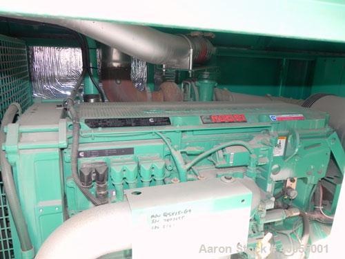 Used Cummins 500 kW standby (455kW prime) diesel generator set, model DFEK-5706978D SN-F050792988. Cummins QSX-15-G9 rated 755 hp @ 1800 rpm, EPA Tier II certified. 3/60/277-480V with PMG. (2) Circui...