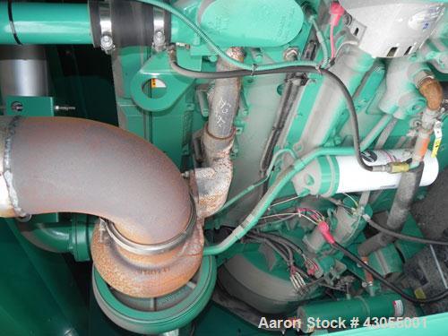 Used Cummins 500 kW standby (455kW prime) diesel generator set, model DFEK-5706978D SN-F050792988. Cummins QSX-15-G9 rated 755 hp @ 1800 rpm, EPA Tier II certified. 3/60/277-480V with PMG. (2) Circui...
