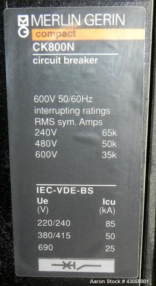 Used Cummins 500 kW standby (455kW prime) diesel generator set, model DFEK-5706978D SN-F050792988. Cummins QSX-15-G9 rated 755 hp @ 1800 rpm, EPA Tier II certified. 3/60/277-480V with PMG. (2) Circui...