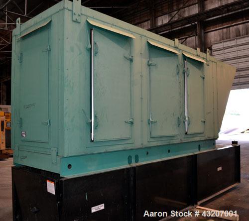 Used Cummins / Onan 300kW diesel generator set. Cummins model DQBA-4484487. Cummins N14-G2 smart power engine rated 535 hp @ 1800 RPM, SN-12017339. 3/60/277-480V, 12-lead reconnectable. PowerCommand ...