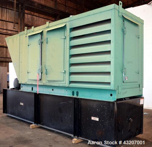 Used- Cummins / Onan 300kW diesel generator set. Cummins model DQBA-4484487. Cummins N14-G2 smart power engine rated 535 hp ...