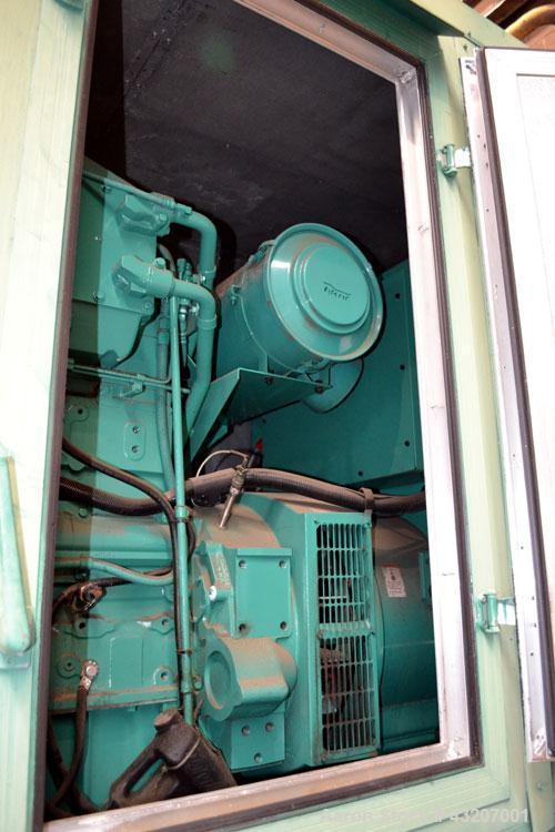 Used Cummins / Onan 300kW diesel generator set. Cummins model DQBA-4484487. Cummins N14-G2 smart power engine rated 535 hp @ 1800 RPM, SN-12017339. 3/60/277-480V, 12-lead reconnectable. PowerCommand ...