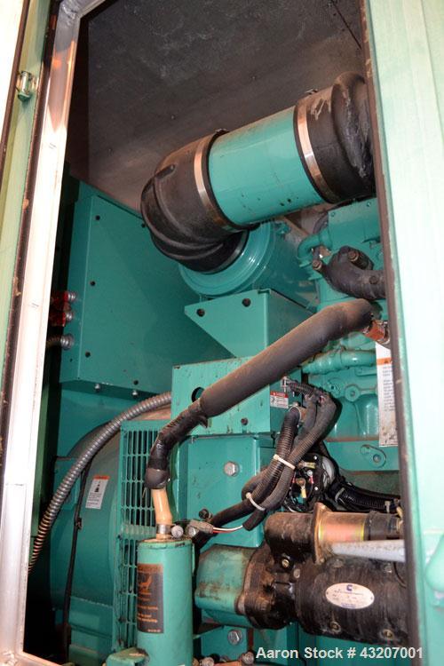 Used Cummins / Onan 300kW diesel generator set. Cummins model DQBA-4484487. Cummins N14-G2 smart power engine rated 535 hp @ 1800 RPM, SN-12017339. 3/60/277-480V, 12-lead reconnectable. PowerCommand ...