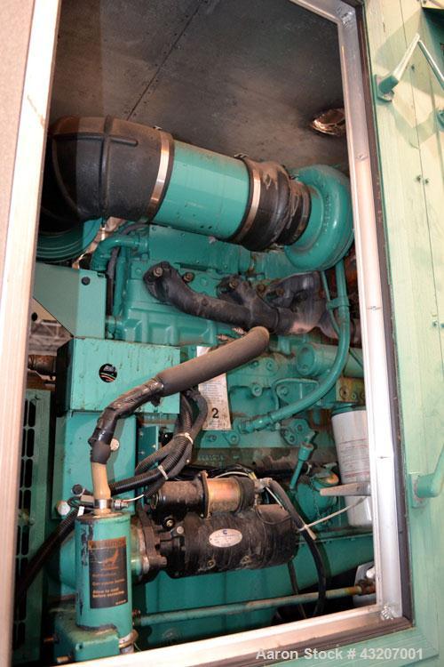 Used Cummins / Onan 300kW diesel generator set. Cummins model DQBA-4484487. Cummins N14-G2 smart power engine rated 535 hp @ 1800 RPM, SN-12017339. 3/60/277-480V, 12-lead reconnectable. PowerCommand ...