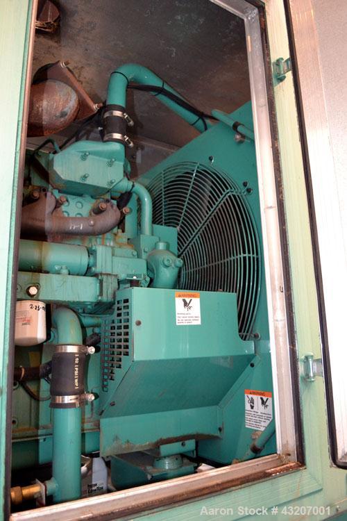 Used Cummins / Onan 300kW diesel generator set. Cummins model DQBA-4484487. Cummins N14-G2 smart power engine rated 535 hp @ 1800 RPM, SN-12017339. 3/60/277-480V, 12-lead reconnectable. PowerCommand ...