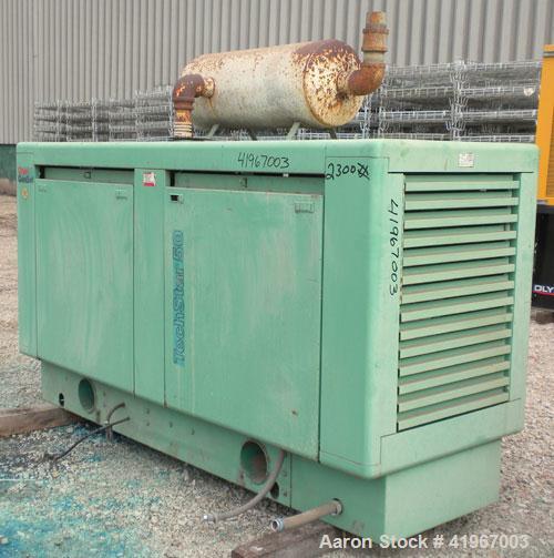 Used Onan 50kW Standby Diesel Generator Set. Model 50.ODL6B-15R26699, Serial# C850754200. 3/60/277/480V also rated 120/240 single phase. 90 Amp main-line circuit breaker. Battery charger. Weather enc...