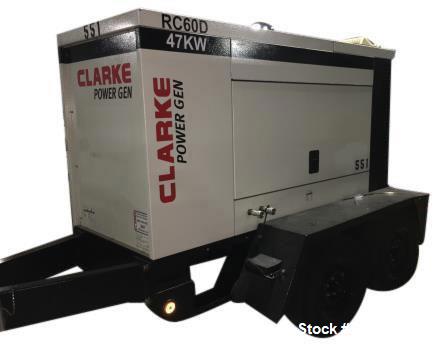 Used- Clarke Mobile Prime Generator