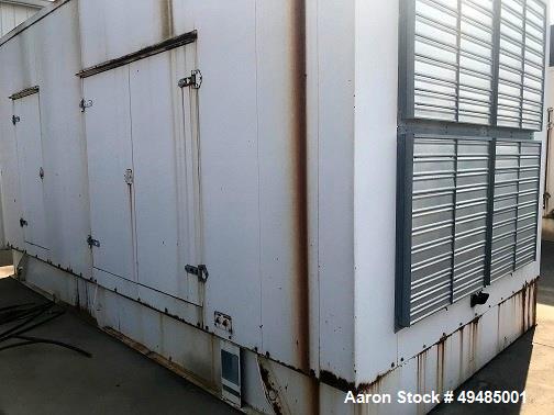 Used Caterpillar SR4B / 3512 1250KW / 480 volts, Generator Serial #: 4DM01016,  Engine serial: 24Z09913, Total life run time: 238 hours, 1,200 gallon diesel belly tank. Enclosure included.