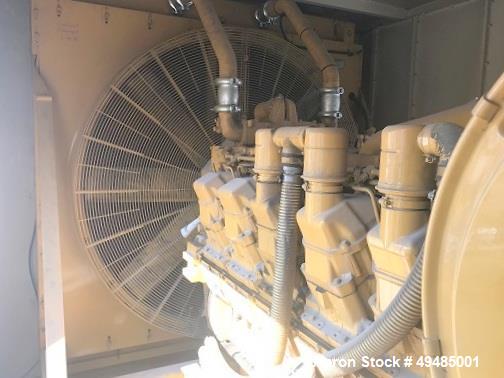 Used Caterpillar SR4B / 3512 1250KW / 480 volts, Generator Serial #: 4DM01016,  Engine serial: 24Z09913, Total life run time: 238 hours, 1,200 gallon diesel belly tank. Enclosure included.