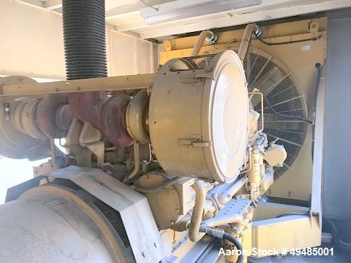 Used Caterpillar SR4B / 3512 1250KW / 480 volts, Generator Serial #: 4DM01016,  Engine serial: 24Z09913, Total life run time: 238 hours, 1,200 gallon diesel belly tank. Enclosure included.