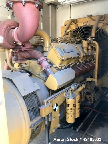 Used Caterpillar 500 kW Standby Diesel Generator Set