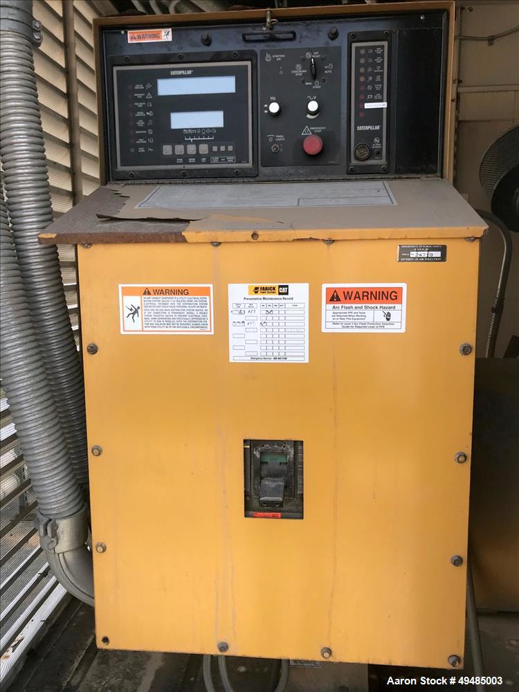Used Caterpillar 500 kW Standby Diesel Generator Set