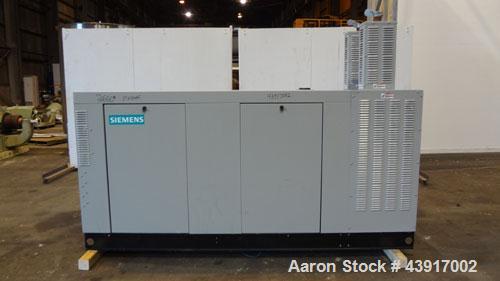 Used- Siemens 150 kW Natural Gas Generator, Model T15068KNSY, SN-6065578. 3//60/277/480V. Generac WSG1068 engine 2010 EPA ce...