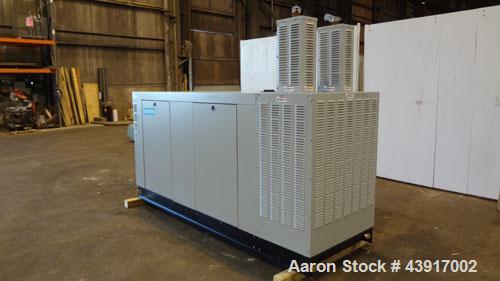 Used Siemens 150 kW Natural Gas Generator, Model T15068KNSY, SN-6065578. 3//60/277/480V. Generac WSG1068 engine 2010 EPA certified. 250 Amp main-line circuit breaker. Sound attenuated enclosure. 10 h...