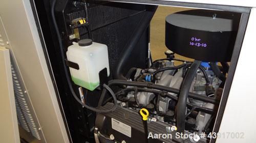 Used Siemens 150 kW Natural Gas Generator, Model T15068KNSY, SN-6065578. 3//60/277/480V. Generac WSG1068 engine 2010 EPA certified. 250 Amp main-line circuit breaker. Sound attenuated enclosure. 10 h...