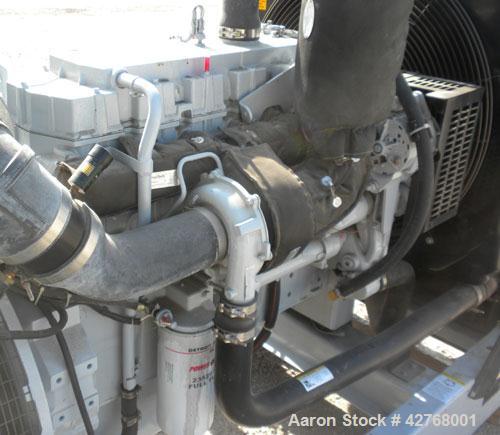 Used Detroit Diesel / Spectrum 205 kW diesel generator set, model 200DSE, SN-661638. Detroit Diesel Series 40, 4-cycle Turbocharged and air-to air charge cooled, International engine family DTA 530E ...