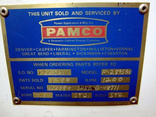 Used Stewart & Stevenson / Waukesha 80kW continuous natural gas generator set. Waukesha model F11G natural gas engine rated 114HP @ 1800 RPM SN-5350202. 3/60/277-480V. Weather enclosure. Engine yr 19...